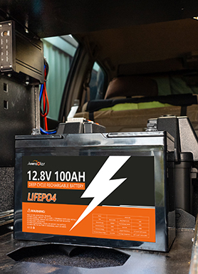 12V lithium battery installation diagram